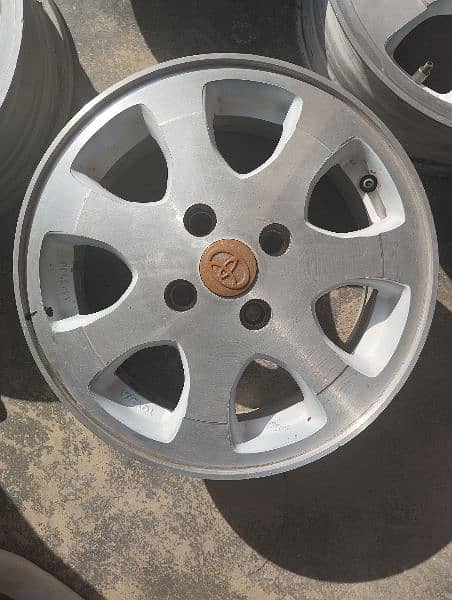 JAPANESE RIMS SIZE 14 2