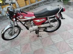 Honda 125 2016 model Islamabad number lush condition