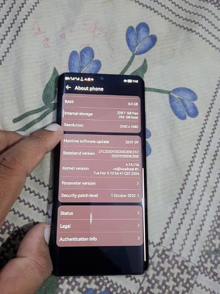 Huawei P30 Pro 8GB RAM 256 GB Storage Dual Sim 6