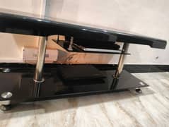 TV Center Table - LED Glass Table 0