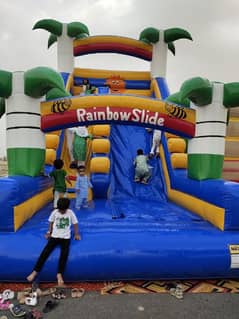 Btand New Jumping Slide Available Rent Multan Pakistan