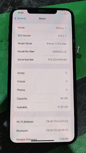 iphone 11 pro max 64gb 5