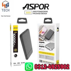 Aspor A323 Power Bank 10000mah