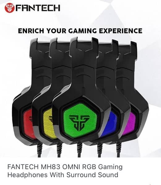 FANTECH MH83 Gaming Headphones 7