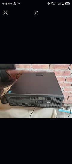 HP elite desktop i5 4 gen  8GB ram 128 GB SSD