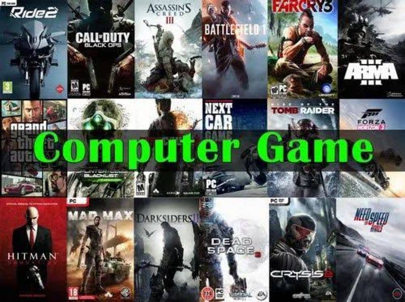 New Computer Games Available 0