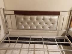 stainless steel bed