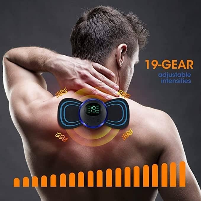 Body Massager with 8 Modes and 19 Levels of Strength, Rechargeable 8