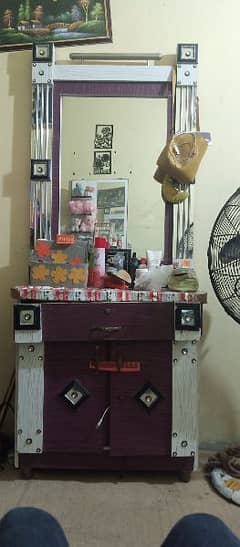 wooden dressing table