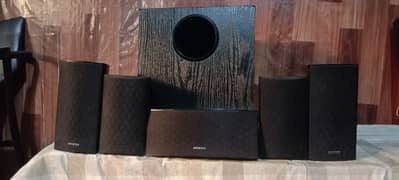 ONKYO  HIFI MODOL 5.1  speaker & subwofer