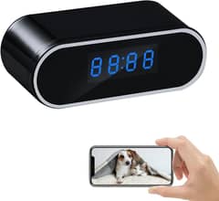 WIFI Clock Camera HD1080P Alarm Clock Night Vision/Motion Detection