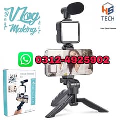 AY-49 Video Making Kit Vlogging Tripod