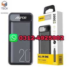 Aspor A396 20000mah Power Bank