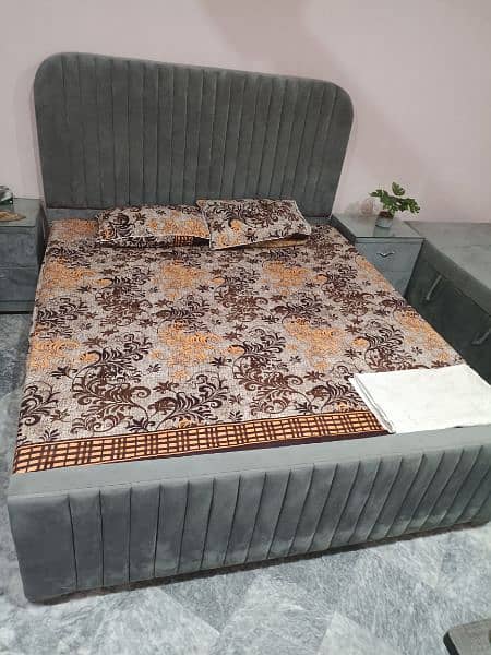 Poshish Bed - Complete Bed Set - Double Bed - King Size Bed 0