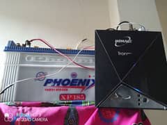 Homage Ups inverter & battery phoenix 185 For sale