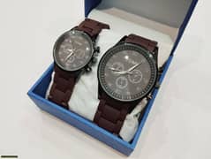 couples casual watch | cash on delivery available