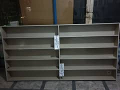 brand new wood racks almari shelves