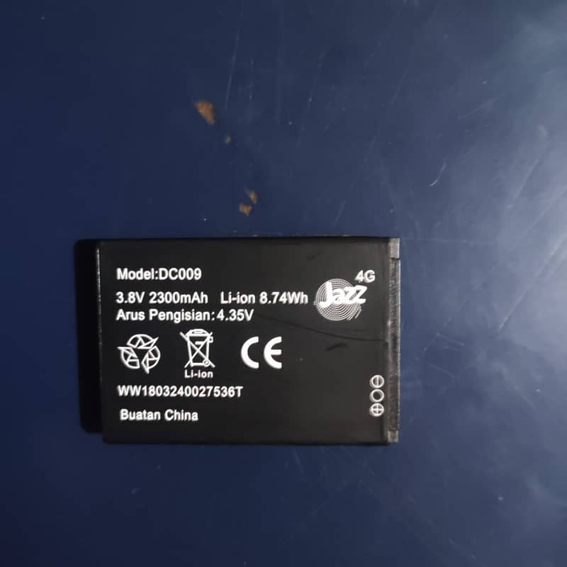 Jazz Super 4G Device Battery DC009 0