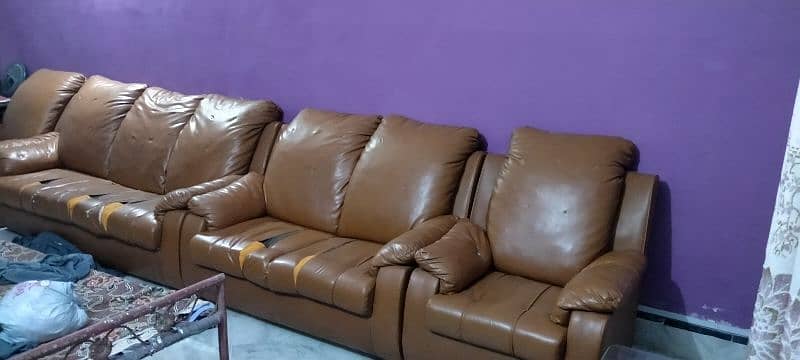 " 7-Seater Sofa Set in Good Condition for Sale " 2