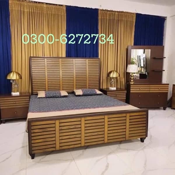 Elegant Design wooden Bed sets on Whole sale price 4