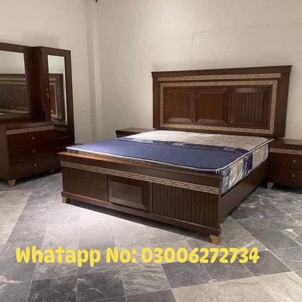 Elegant Design wooden Bed sets on Whole sale price 5