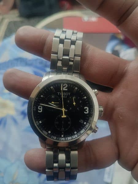 Tissot PRC200 Silver Stainless Steel Black 2