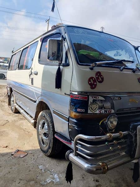 Toyota hiace sondh van for sale in faisalabad satiyana 2