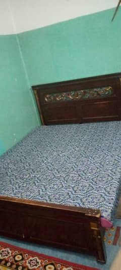 Double Bed with Mattress