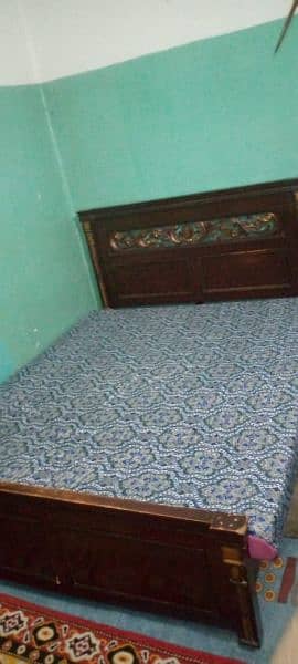 Double Bed with Mattress 0