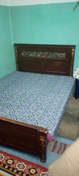 Double Bed with Mattress 4