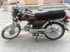 Honda cd 70 black 2022