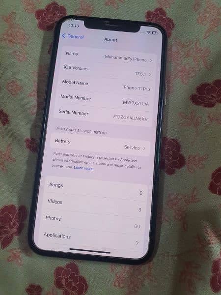 iPhone 11 Pro 256GB NON Active Gold Color 8