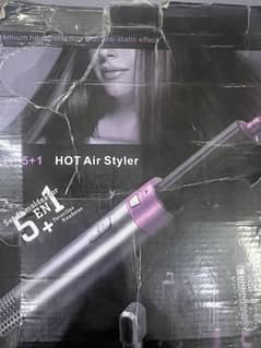 Professional 5 in 1 Hair curler and straightener (Air wrap)