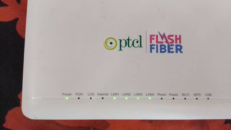 O ptcl flash fiber router ptcl gpon device Free delivery 0