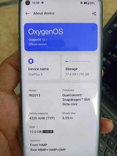 OnePlus 8 12/256gb Global dual sim