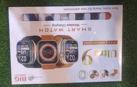 ultra smart 9 watch 7in 1 strap