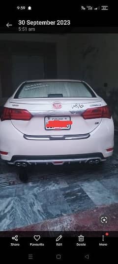 Toyota Corolla XLI 2015