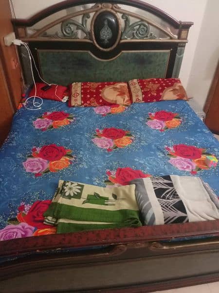 king size bed side table and dressing 2