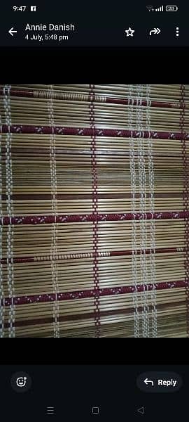 bamboo chik curtains for door and window . 3