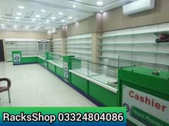 Pharmacy Rack/ wall rack/ pharmacy counters/ Display cash counter/ POS