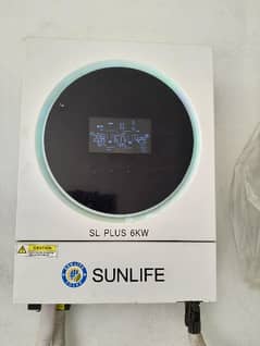 Sunlife solar  inverter 6kw