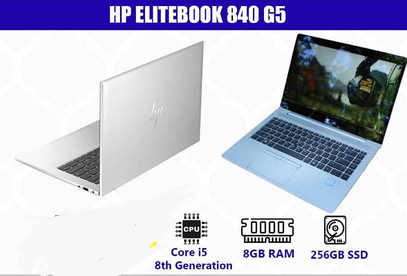 HP ELLITEBOOK 840 G5 Core i5 8th generation 0