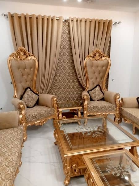 #Bedroom Chairs #Chinioti wooden chair #highback bedroom chairs set 10