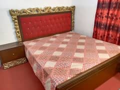 Double bed and dressing table for sale