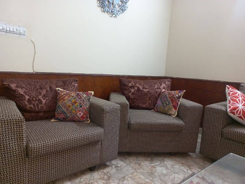 8 Seater Sofa Set with Dewan 1