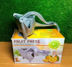 Fruit Press Aluminium Juice Maker
Manual Fruit Juicer Machine Hand