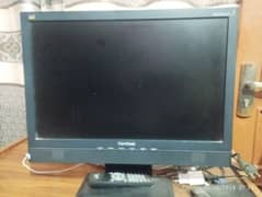 Lcd monitor + dany tv device for sell