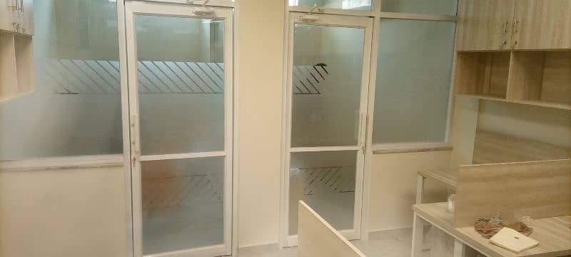 aluminium window/partition/cabine/upvc door/upvc window/glass work 3