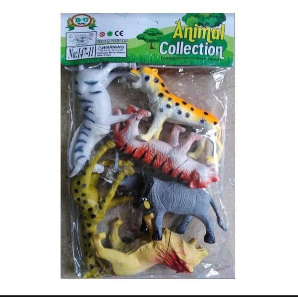 Wild Animal Jungle  Zoo Toy Set 1