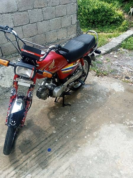 Honda cd 70 2015 islamabad registered 3